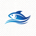 乐鱼LEYU体育平台官方Logo，蓝色渐变流线型设计